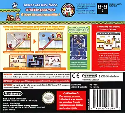 Image n° 2 - boxback : Mario vs. Donkey Kong - Mini-Land Mayhem (DSi Enhanced)